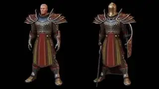 Eternium - New male warrior model teaser - 4K