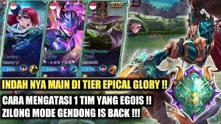 EPIC !! CARA MENGATASI 1 TIM YANG EGOIS ! ITEM ZILONG PALING SAKIT 2022 - BUILD ZILONG TERSAKIT 2022