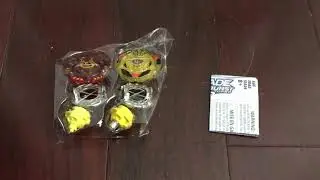 Unboxing sling shock hasbro beys and QR codes!