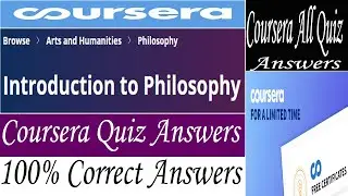 Introduction to Philosophy Coursera Quiz Answers