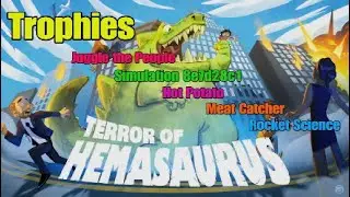 Terror of Hemasaurus - Five Trophies/Achievements