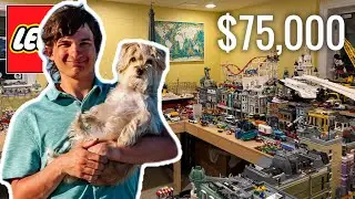 INSANE $75,000 LEGO Room Tour!