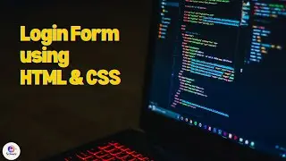 Simple Login form using HTML & CSS...