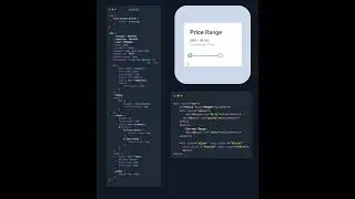 Rubbery Range Slider using HTML CSS and JS    