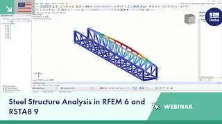 Steel Structure Analysis in RFEM 6 and RSTAB 9