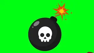 Green Screen [1080p] - BOMB, EXPLOSION, TNT DANGER FIRECRACKERS BLAST BURST BOOM DETONATION DYNAMITE