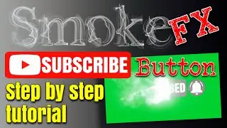 How to make subscribe button animation (Smoke Effects)