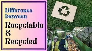 Difference between Recyclable and Recycled Products