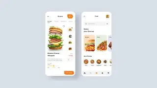 🍔Food App UI ⁕ Flutter Tutorial