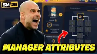 New Manager Upgrade System in Soccer Manager 2026: How It Works 🔥