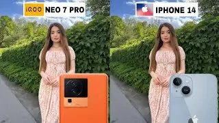 Iqoo Neo 7 Pro Vs iPhone 14 Camera Test Comparison | Iqoo Neo 7 pro camera review