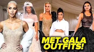 All of the Kardashian's Met Gala Outfits (2022)