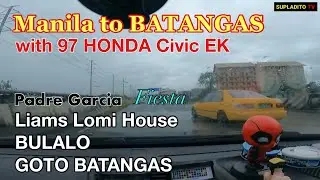 Manila to Batangas with 97 Honda Civic EK