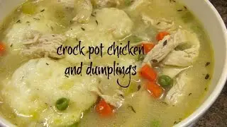 Crock pot chicken n dumplings
