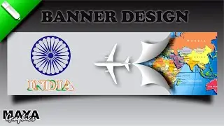 Flex Design - Banner Design in Coreldraw | Coreldraw tutorial | Maya Graphic | Graphic tutorial