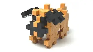 Dog (Pug) Plus-Plus Instructions