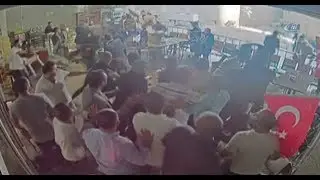 Anadolu Adalet Sarayı'nda Yaşanan Kavga Kamerada