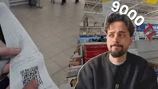 DEV MARKET ALIŞVERİŞİ | Evimizin İlk Alışverişi