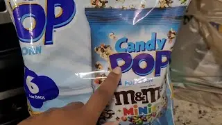 Trying Candy Pop's M&M mini popcorn featuring R2_time