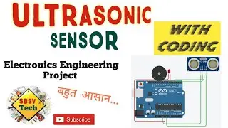 How Ultrasonic sensor work || Ultrasonic sensor working and project||