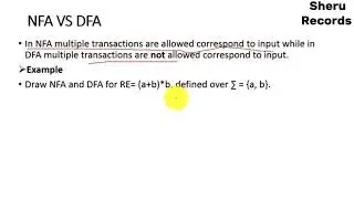 NFA vs DFA with examples | Automata in urdu/hindi