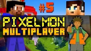 Minecraft Mods PIXELMON MULTIPLAYER - PIXELTOWN #5 with Vikkstar & Ali A (Minecraft Pokemon Mod)