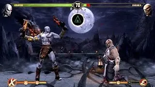 Mortal Kombat 9 | KRATOS | X-RAY ATTACK: NEMEAN CESTUS + Victory Taunt! (PS3 1080p)