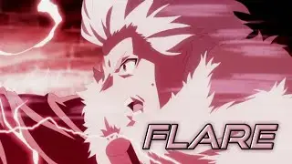 【AMV Lyrics】Arifureta Shokugyou de Sekai Saikyou OP - FLARE