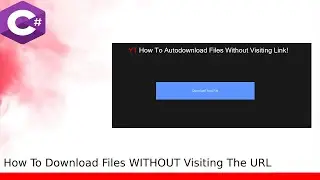How to download files without visiting URL!