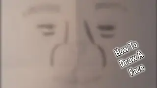 How To Draw A Snapchat Filter FACE (Speed Art)