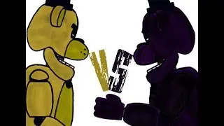 Shadow freddy vs golden freddy remade