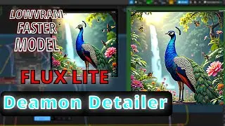 ComfyUI Tutorial : Deamon Detailers For Better Images Using Flux Lite #comfyui #flux