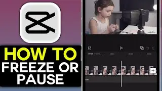 How to Freeze or Pause a Video in the CapCut App