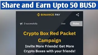 Crypto Box Red packet campaign from Binance pay