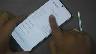 How to fix Samsung note 20 black screen and touch not working ! but working with Samsung touch pen !