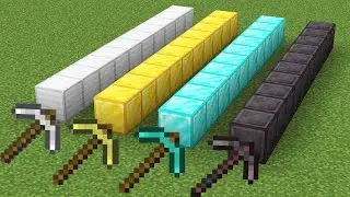 Which pickaxe is faster