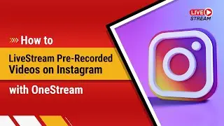 How to Live Stream Pre-Recorded Videos to Instagram.