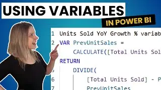 Variables in Power BI
