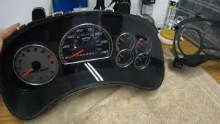 Trailblazer SS Gauge Upgrade - GMC Envoy Bezel How-To