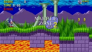 Sonic the Hedgehog Mobile Walkthrough Marble Zone Act 2
