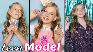 Teen Modeling Vlog - Full Shoot
