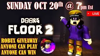 R$ Giveaway DOORS FLOOR 2 | Fans Play Live ep 7