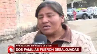 La Alcaldía desaloja a dos familias por derrumbes en la Periférica