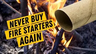 Never Buy Fire Starters Again | The Easiest Home DIY Fire Starters