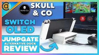 Skull and Co OLED Jumpgate Dock for Nintendo Switch. Plus Core Drive