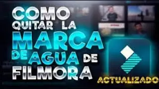 COMO QUITAR EL AGUA DE FILMORA