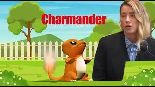 My Charmander Burned Me #amberheard #mydogsteppedonabee