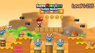 Super Mano Bros Jungle World Level 1-255  