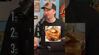 BLIND RANKING BREAKFAST FOODS!! Do You Agree With Him? 