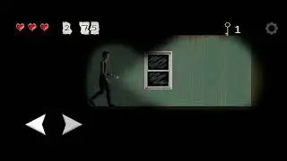 первый хоррор на канале!Слендерина 2D полное прохождение!
